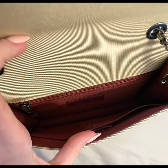 Small Chanel Ballerine Flap Bag in Beige / black - Picture 10 of 16